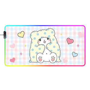 Sanrios Marumofubiyori Dễ Thương Sáng Chuột Pad Máy Tính Máy Tính Chơi Game Văn Phòng Bảo Vệ Cổ Tay Không Trượt Bàn Phím Pad - Product Image 1