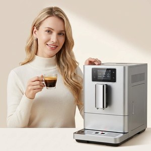 CM03-C Cafetera Espresso Eléctrica Portátil Totalmente Automática de un Solo Toque, Doble Caldera, Acero Inoxidable, 19 Bares, Gran Venta - Product Image 1