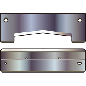 Couteaux à lames de machines industrielles OEM personnalisés Coupe-métal de haute précision pour processeur de papier - Product Image 1