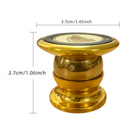 Modèles d'impression universelle Rotation 360 Alliage Forte Navigation Magnétique Cellulaire Support de Téléphone Mobile de Voiture Support de Téléphone Personnalisé