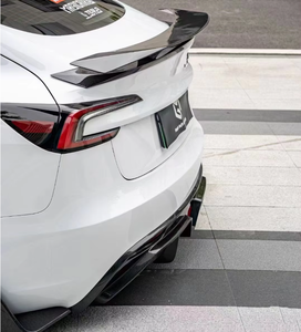 ชุดแต่งคาร์บอนไฟเบอร์ทรง CMS-T สำหรับรถยนต์รุ่น <span class=keywords><strong>3</strong></span> จากโรงงานโดยตรง ประกอบด้วยลิ้นหน้า สเกิร์ตข้าง ดิฟฟิวเซอร์หลัง และสปอยเลอร์ - Product Image 4