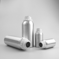 Prix d'usine, flacons d'huile essentielle en aluminium poli de 50 ml, 100 ml, 250 ml, 500 ml, 1000 ml