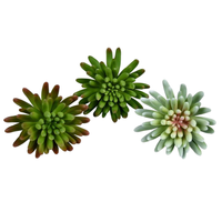 Vente en gros de succulentes artificielles de haute qualité, assortiment de mini-plantes en pot pour la décoration de la maison et du bureau, accessoires de verdure, Planta
