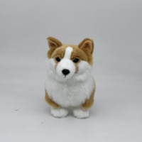 Jouet réaliste pour chien, peluche Corgi réaliste personnalisé à pattes courtes-adorable jouet en peluche, cadeau de poupée chiot pour enfants