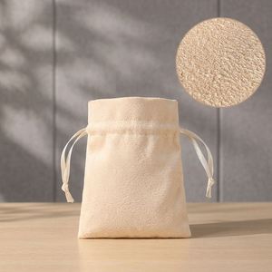 Double-sided Flocked Suede Cloth Bag Customizable Logo Jewelry Watch <b>Eyewear</b> Storage Pouch High-End <b>Accessory</b> Gift Packaging Bag - Product Image 4