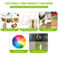 Cajas de Envío de Regalo Ecológicas, Rígidas, Corrugadas, Rosadas, Portátiles, de Alta Gama, Impresas a Medida, Hechas a Medida