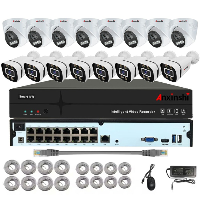 8CH NVR Dual Lens WiFi Solar