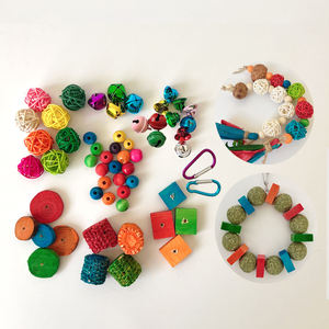 Jouets à mâcher pour animaux de compagnie, cordes à mâcher en <span class=keywords><strong>pierre</strong></span> volcanique naturelle, pierres à mâcher pour perroquets, jouets pour hamsters, jouets pour cochons d'Inde, chinchillas, lapins - Product Image 2