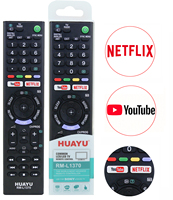 Télécommande universelle de remplacement HUAYU RM-L1370 pour téléviseur Bravia avec code fixe, fonction automatique, en plastique