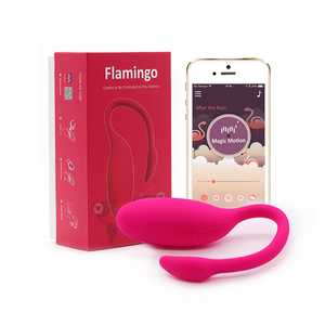 Masturbador femenino de flamenco, aplicación inteligente, Control Remoto Portátil, masturbador de vibración interactivo, estimulación del pezón del clítoris - Product Image 2