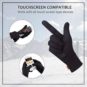 Femmes hommes léger course à pied chaud mitaines écran tactile cyclisme vélo sport gants d'hiver - Product Image 3
