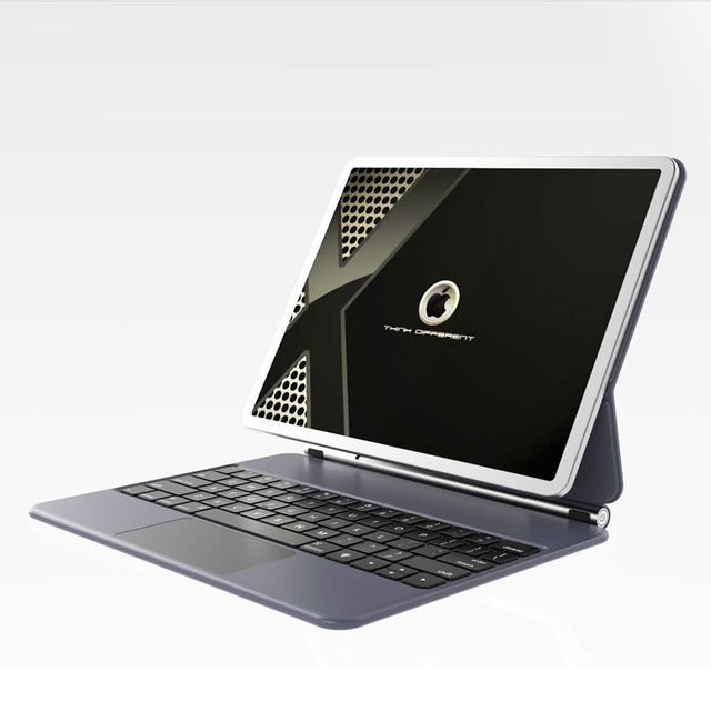 2022 Magic-Style Keyboard Case for iPad Pro 11 12.9, Backlit Magic Keyboard for iPad Air, Wireless Keyboard with Trackpad