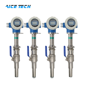 الكهرومغناطيسي السائل الكيميائية الفولاذ مقياس تدفق مغناطيسي مع LED معالجة مياه الصرف الصحي المياه - Product Image 2