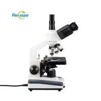 REHAZE Digital Phase Contrast Microscope 1600x 1920x1080 Resolution Educational Medical Biological Optical Compound Microscope