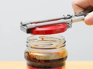 Ouvre-bouteille multifonction réglable en acier inoxydable, ouvre-bocaux, ouvre-boîtes à visser pour économiser l'effort, outils de cuisine - Product Image 3