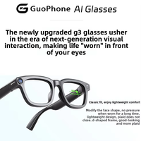 Nouvelles lunettes intelligentes AR à guide d'ondes optiques avec traduction en temps réel, navigation HUD, sous-titres, enregistrement de conférence et IA basée sur un grand modèle