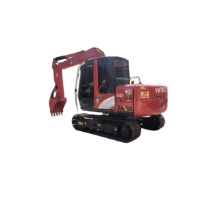 Mini-pelleuse sur chenilles Hitachi ZX70 d'occasion du Japon, 6,5 tonnes, faible nombre d'heures de travail, avec godet standard - Product Image 1