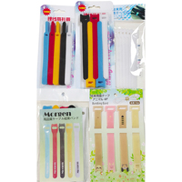 Attaches-câbles réglables double face en nylon écologique auto-adhésives résistantes à la chaleur avec fixation par crochets et boucles