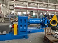 Butylkautschuk-Band-Extrusionslinie Silikonkautschuk-Extruder NBR-Gummi-Extruder