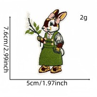 Nouveau Yiwu Wintop vente d'usine prix de gros Style bohême fer sur ordinateur broderie fleur arc-en-ciel Patch pour vêtements