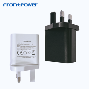 Chargeur rapide GAN 30W avec prise UK/EU, QC2.0, QC3.0, QC4.0, chargeur mural rapide double port pour téléphone - Product Image 5