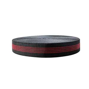 Huiteng Color Pp Belt Packing Herringbone Pattern Tape Polypropylene Trampoline Webbing For Handbag Strap