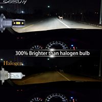 Mini Cooper R56 Phare LED H7 1200lm Feu antibrouillard Renault Duster Neuf 12V 12W Angle de faisceau 360° Compatible Land Cruiser Auris