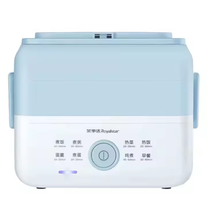 Royalstar Điện Cách Nhiệt Hộp Ăn Trưa Sưởi Ấm Thép Không Gỉ Tạo Tác Văn Phòng USB/Pin Gạo Nóng Hấp Thực Phẩm Bữa Ăn Nóng - Product Image 2