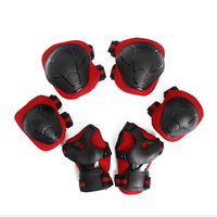 Ensemble de 6 protections pour skateboard, patinage sur glace, cyclisme et équitation, comprenant coudières, protège-poignets et genouillères, pour enfants, hommes et femmes
