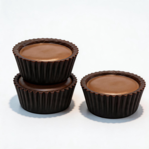Copa de <span class=keywords><strong>Chocolate</strong></span> <span class=keywords><strong>con</strong></span> Lava <span class=keywords><strong>Caramelo</strong></span>, Postre Dulce Premium para Regalo - Product Image 1