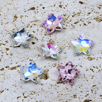 K9 perles à coudre en cristal strass forme de fleur 3D Nail Art bijoux de vêtements vente en gros de pierres fantaisie point arrière pratique pour le bricolage
