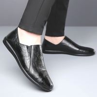 Chaussures de marche pour hommes personnalisées en gros, à enfiler, été-automne, respirantes, confortables, semelle souple en plastique, légères, décontractées, pour le quotidien