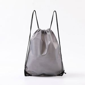 Mochila de Nailon con Cordón Personalizada al por Mayor con Logotipo Publicitario Promocional - Product Image 3