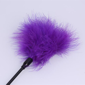 Produits érotiques : Stimulateur de massage des fesses, bâton à plumes pour le flirt, l'avance préliminaire, le chatouillage et le jeu SM en couple - Product Image 5