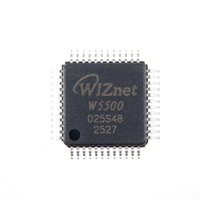 W5500 10/100 Pengontrol Ethernet TCP/IP MAC PHY 80MHz SPI LQFP48 untuk Antarmuka Jaringan MCU Tertanam