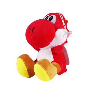 2021 spot wholesale Super Mario plush toys 10 colors yoshi plush toys sit