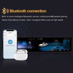 Reproductor Multimedia para Auto con Pantalla Dual de 24.6 Pulgadas y Android 15, Compatible con Carplay Inalámbrico, para Mercedes Benz Clase S W213 2018-2021 - Product Image 4