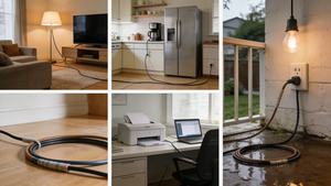 Câble souple multibrin en cuivre isolé PVC 300/500V (RVV) pour usage domestique/cuisine/bureau - Product Image 3
