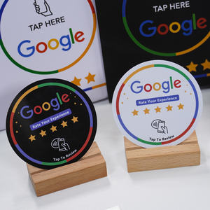 Venta caliente Google Review Popup Google Review Tap Card NFC Sticker Cards Google Nfc Stand - Product Image 2
