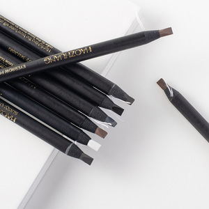 Lápiz de <span class=keywords><strong>Cejas</strong></span> Recargable Cuadrado al por Mayor, Maquillaje de <span class=keywords><strong>Cejas</strong></span>, 8 Colores, Blanco, Negro, Cera Dura, Rollo de Papel Duro, Impermeable, con Cepillo - Product Image 2