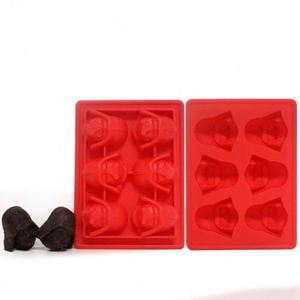 Ensemble de 6 moules à glaçons en silicone de haute qualité personnalisés Vader/X-WING/Han Solo/Falcon/Storm Trooper/R2-D2 - Product Image 5