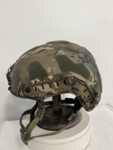 Casco Táctico de Corte Alto UHMWPE y Aramida FAST (Nivel IIIA) – Patrón de Camuflaje – Apto para Uso en Exteriores, CS y Seguridad - Product Image 6