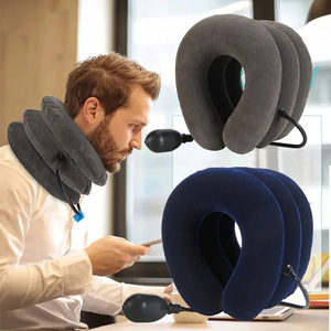 Air Cervical Traction Neck Stretcher Inflatable Neck Massage Support Cushion Devices Orthopedic Pillow Collar Pain Relief - Product Image 2