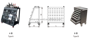 Carrello Universale per Accessori da Saldatura per Tavolo da Saldatura 3D e Stazione di Saldatura - Sistema di Supporto per Morsetti e Perni - Product Image 6