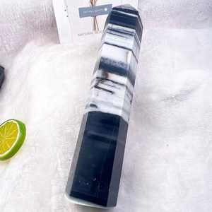 Torre de Cristal Yin Yang de Alta Calidad, Piedra Preciosa Natural Tallada para Decoración del Hogar u Oficina, Cristales Curativos de Feng Shui, Venta al por Mayor - Product Image 4