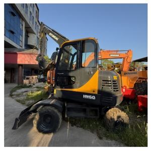 Excavadora Hyundai HW60 usada más baja Corea Rendimiento confiable Tipo oruga Motor de núcleo a la venta Shanghai en China - Product Image 5