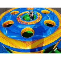 Carnaval gonflable géant Jouet gonflable Tortue Jeu Machine Whack-A-Mole Avec Marteau