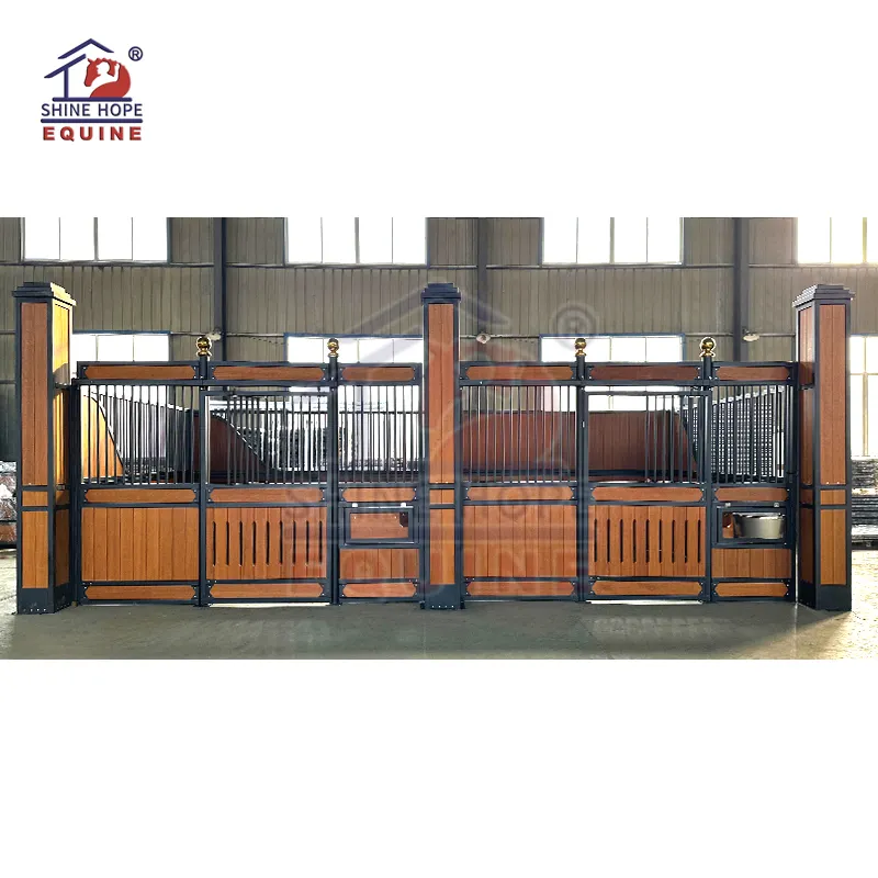 Shinehope Prefabricated Horse Stable Stall Front Horse Stall Gate