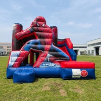 Vente flash : trampoline gonflable sur le thème des dessins animés, trampoline personnalisé à vendre, trampoline gonflable à thème de dessins animés