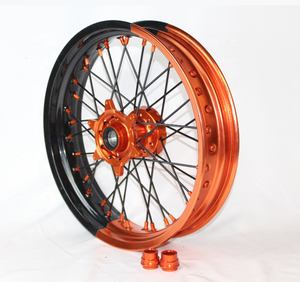 Tianjin Feiling motocicleta 17 pulgadas bicolor Supermoto ruedas para CRF 250 450 - Product Image 4